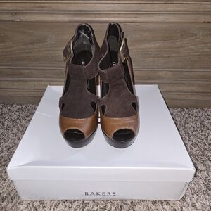 Bakers Brown and Tan Women's Shoes